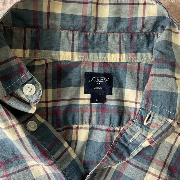NWT J Crew Button Down Long Sleeve Shirt - Picture 8 of 11